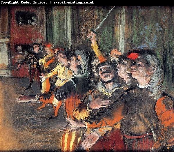 Edgar Degas The Chorus (1876) by Edgar Degas